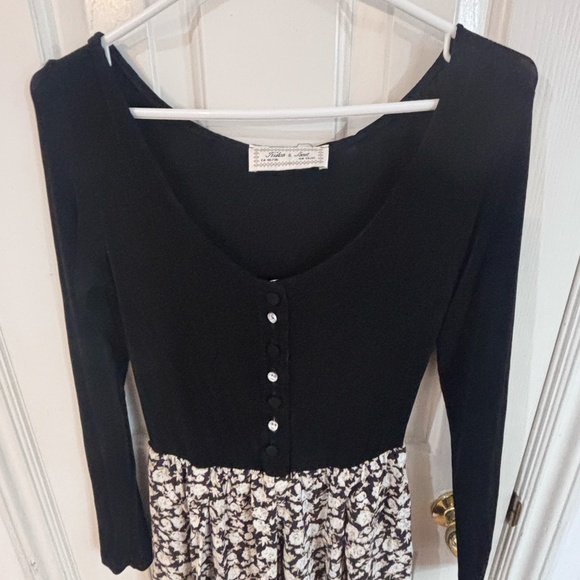 Vintage early 90s dress , bodysuit and floral * read descriptions - Picture 2 of 6